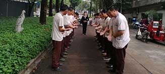 我司清潔人員培訓垃圾分類